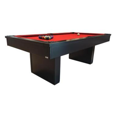 Imagem de Mesa de Sinuca - 2,20x1,20 - Nelson Bilhares, Vermelho