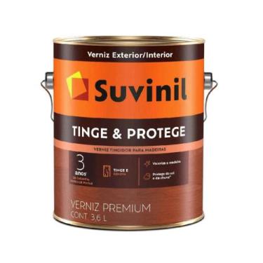 Imagem de Verniz Madeira Tingidor Brilhante 3,6l Suvinil, Mogno