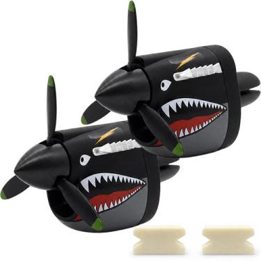 Imagem de Purificador de Ar para Carro P-40 Warhawk com Hélice Giratória - Clipe