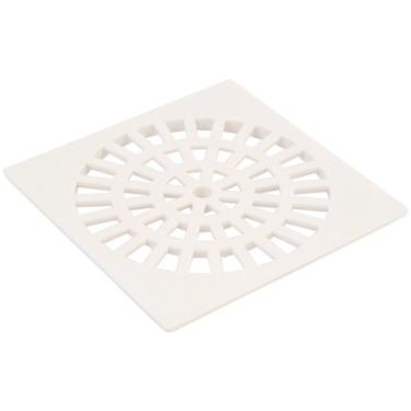 Imagem de Grelha Quadrada Abs 100mm Quadriculada Drenagem Branco Herc