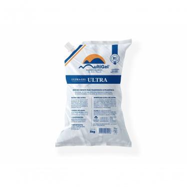 Imagem de Gel Condutor para Exames de Ultrassom Multigel Ultra-gel Ultra Uso em Ultrassonografias Diagnósticas Bag 5kg