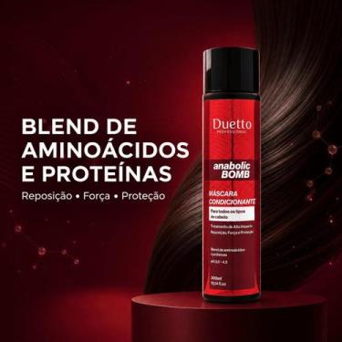 Imagem de Máscara Condicionante Anabolic Bomb Duetto 300ml Aminoácidos Proteínas