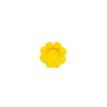Imagem de Mini Forma Papel Cartão Flor Para Doces Com 600 Uni Amarelo