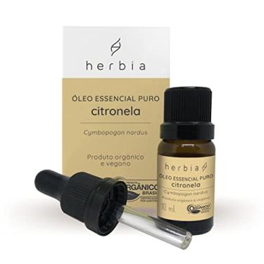 Imagem de Óleo Essencial de Citronela Orgânico, Herbia