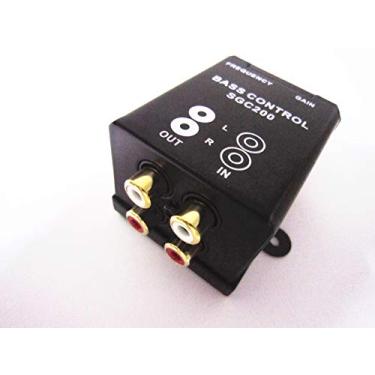 Imagem de Amplificador de carro para casa subwoofer equalizador Crossover RCA ajuste de nível de linha de volume