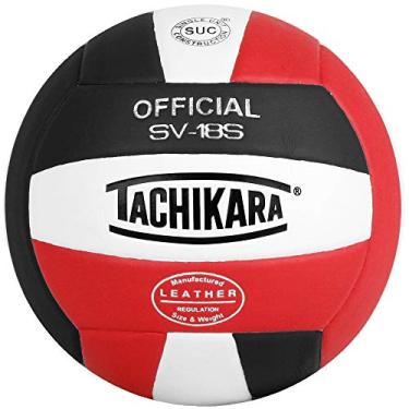 Imagem de Tachikara SV18S bola de couro composto, vermelho/branco/preto