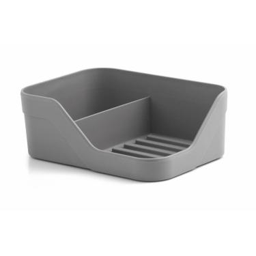 Imagem de Suporte Organizador Pia Duplo Porta Detergente Bucha Cozinha Trium - OP 505 Ou