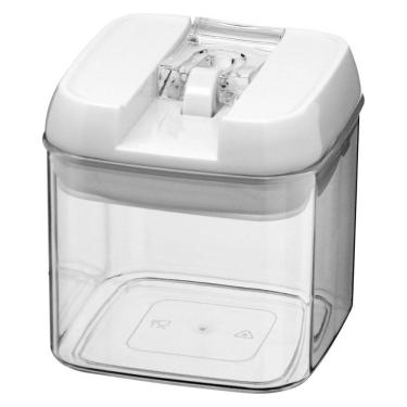 Imagem de PRATIK POTE 10x10x10cm 500ml PLÁSTICO TRANSP HERMÉTICO