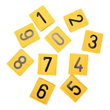 Imagem de 10 peças de coleiras de gado, peças de plástico de ovelha, etiqueta de identificação de vaca, coleiras de vaca, peças sobressalentes para gado (10 peças)