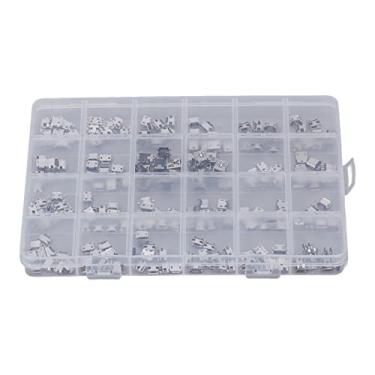 Imagem de Conjunto de conectores micro USB de 240 peças de linha única conectores de soquete de porta USB fêmea