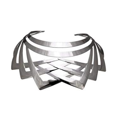 Imagem de YAZILIND Gargantilha de liga simples, colar curto, gargantilha, babador, bijuteria moderna