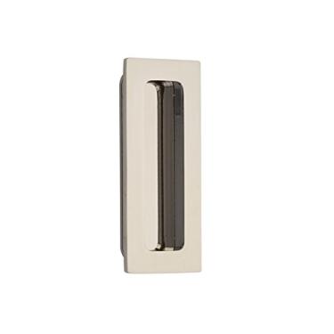 Imagem de Puxadores retangulares Emtek Modern, 1-3/4" x 4", Polished Nickel