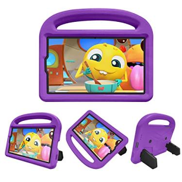 Imagem de Capa protetora para tablet Tablet Case para Samsung Galaxy Tab A7 Lite 8.7 T220 / T225 2021 Caso de silicone para crianças, para crianças de choque à prova de choque de suporte de suporte à prova drop
