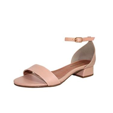 Imagem de Sandália Salto Baixo Grosso 3cm Luiza Sobreira Nude Mod. 2140