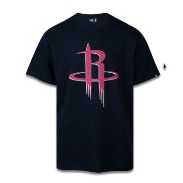 Imagem de Camiseta New Era Plus Size Manga Curta Nba Houston Rockets Core