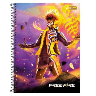 Caderno Personalizado - Free Fire