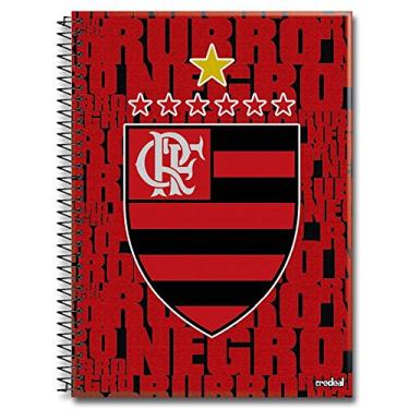 Imagem de Caderno Universitário Espiral Credeal 1X1 96 Folhas Capa Dura - Flamengo 1895