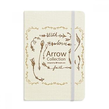 Imagem de Bohe mia wind Caderno de flechas com capa dura de tecido oficial diário clássico
