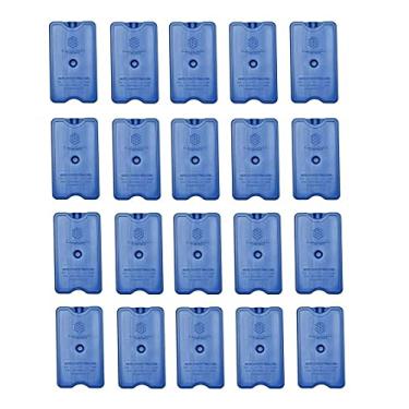 Imagem de Gelotech - Combo com 20 peças Gelo Artificial Rígido Gelo-x placa Reutilizável 500ml 17x10x3cm