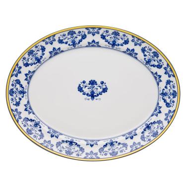 Imagem de Travessa Oval Média Castelo Branco Vista Alegre Atlantis