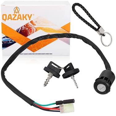 Imagem de QAZAKY Interruptor De Chave De Ignição Compatível Com Atv Trx200 Trx200D 1991-1997 Trx250 1997-2001 Trx250Ex 2001-2008 Trx250Te Trx250Tm 2002-2017 Trx250X