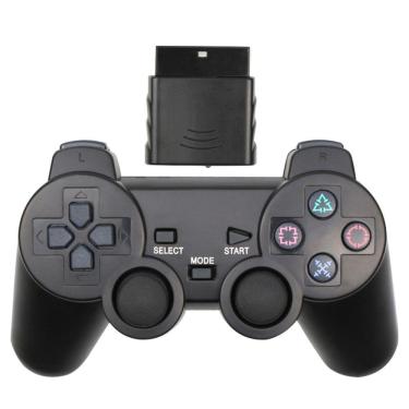 Imagem de Controle Ps2 Joystick Playstation 2 Sem Fio Wireless