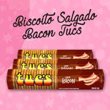 Imagem de Biscoito Salgado Tucs Bacon 100 G Atacado Cx C/ 30 Un