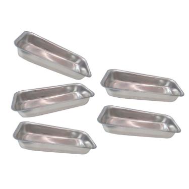 Imagem de Kit Com 05 Assadeiras Para Pão Caseiro / Bolo Inglês/ Cuca/ Forma Gelo - Nº 1