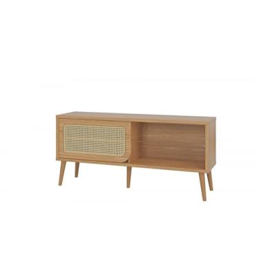 Imagem de Rack Tela 135cm para TV até 55" com 1 Porta de Correr Dalla Costa - Freijó