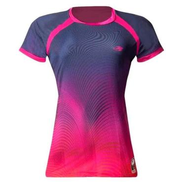 Imagem de Camiseta Mormaii Beach Tennis Feminina Manga Curta Estampada Proteção Solar UV50+-Feminino