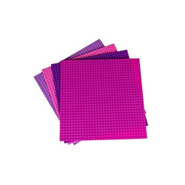 Imagem de Pacote de placas de base Briks — compatível com grandes marcas de tijolos, tema feminino