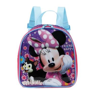 Imagem de Lancheira Infantil Escolar Minnie Disney Lilás Xeryus 11404