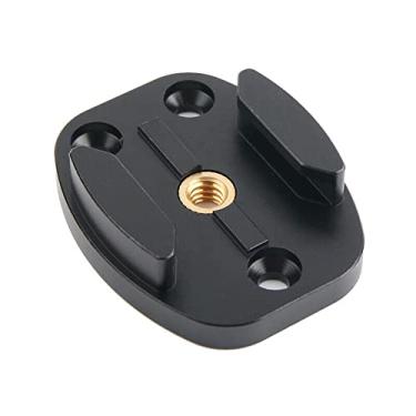 Imagem de Base de suporte de placa de tripé de sessão de liga para GoPro Hero 9 8 7 360oner acessório de peça de reposição