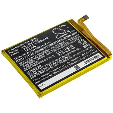 Imagem de Derrlrmg Bateria de 2850 mAh compatível com Neffos C9A, TP706A