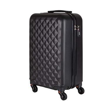 Imagem de Mala de Bordo em ABS Com 4 Rodas 360 - Inglaterra (Preta)