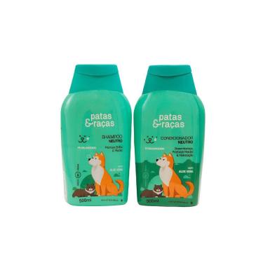 Imagem de Shampoo E Condicionador Neutro Patas&Raças