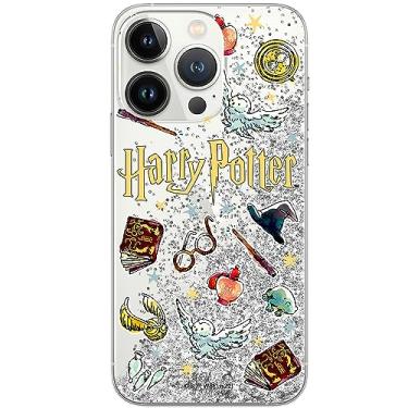 Imagem de ERT GROUP Capa de celular para Apple iPhone 13 PRO original e oficialmente licenciada padrão Harry Potter 226 de forma otimizada para o celular, com efeito de transbordamento de glitter