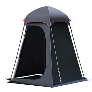 Imagem de Guarda-roupa Vestiário à prova d'água Portátil Espaçoso Vestiário Barraca Removível Privacidade Ao Ar Livre Instantânea Chuveiro Barraca Acampamento Banheiro armário