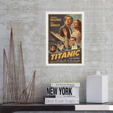 Imagem de Quadro Poster Do Filme Titanic 45X34Cm