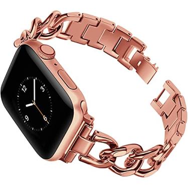 Imagem de Seoaura Pulseira de substituição para Apple Watch séries 8, 7, 6, 5, 4, 3, 2, 1 e SE, Nike+ de 45 mm, 44 mm, 42 mm e 49 mm, SE, Nike+ (45 mm/44 mm/42 mm/49 mm,