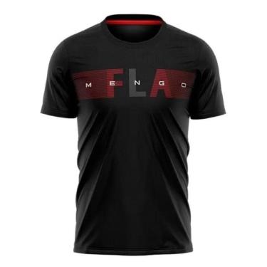 Imagem de Camiseta Braziline Flamengo Core Masculina - Preta-Masculino