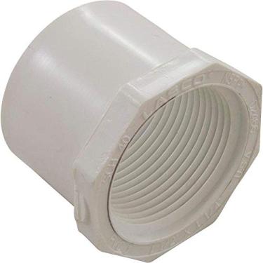 Imagem de Torneira de 3,8 cm x bucha de redução de PVC FNPT de 3,8 cm