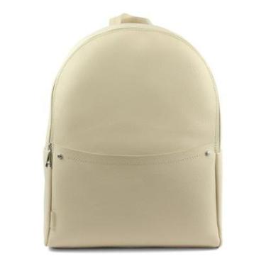 Imagem de Mochila Anacapri Nude Lisa Divisoria Frontal Grande-Feminino