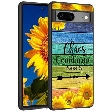 Imagem de Capa para Google Pixel 7 Pro 5G, silicone líquido macio, à prova de arranhões, à prova de choque, moderna, capa de proteção adequada para Google Pixel 7 Pro 5G, Coordenador de caos