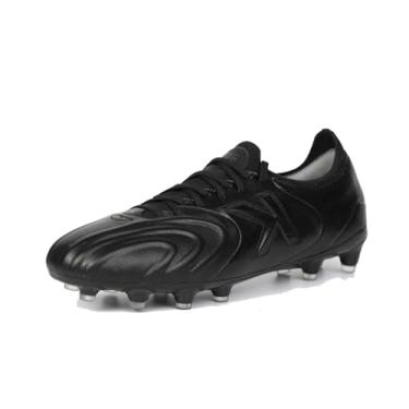 Imagem de KELME Trofeo Kangaroo Chuteiras de futebol masculinas leves de couro para atividades ao ar livre FG AG Pro K-Leather Chuteiras de futebol, Preto, 41