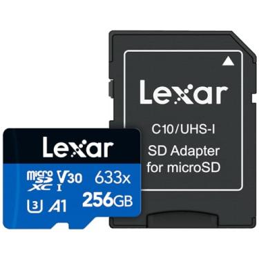 Imagem de MicroSDXC UHS-I Lexar Cartão de memória 633 x 128 GB com adaptador SD