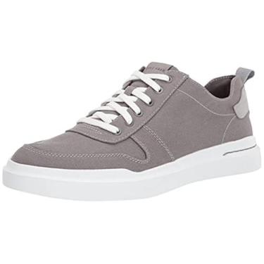 Imagem de Cole Haan Tênis masculino Grandpro Rally Canvas Court, Tela Stormcloud, 8 Wide