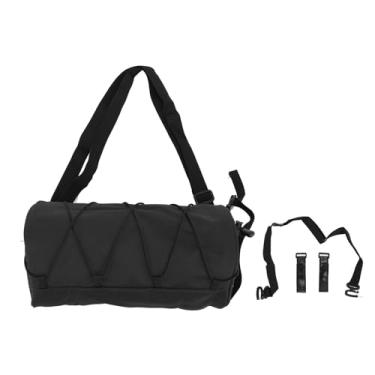 Imagem de Bolsa para Guidão de Bicicleta, Bolsa de Rolo para Estrutura Frontal de Bicicleta de Grande Capacidade Bolsa Frontal para Bicicleta Com Alça de Ombro Acessórios de Ciclismo para