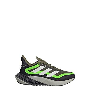 Imagem de adidas Tênis infantil Pulse 2.0 4DFWD, Focus Olive/Zero Metálico/Verde Solar, 5 Big Kid