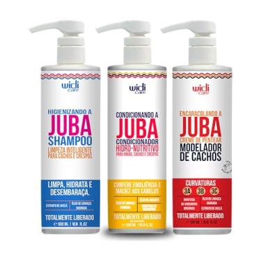 Imagem de Kit Widi Care Juba Shampoo, Condicionador e Encaracolando